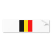 Belgium Flag Bumper Sticker