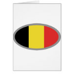 Belgium flag design! card
