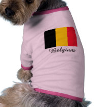 Belgium Flag Design pet clothing