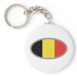 Belgium flag design! keychain