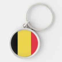Belgium Flag Key Chains