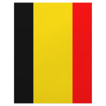 Belgium flag letterhead