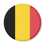 Belgium Flag Refrigerator Magnets