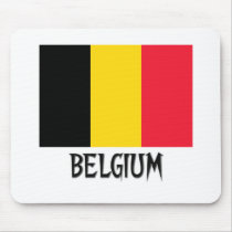 Belgium Flag mousepads by flagshirt Belgium Flag mousepads