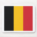 Belgium Flag Mousepad