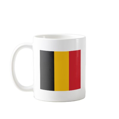 Belgium Flag Mug by FlagTshirts