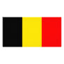 Belgium flag personalized photo card