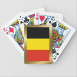 Belgium Flag Playing Cards playing cards