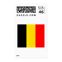 Belgium Flag Postage Stamps