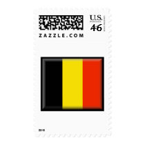 Belgium Flag Stamp