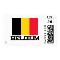 Belgium Flag postage