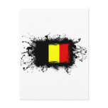 Belgium Flag Post Card