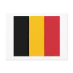 Belgium Flag Postcard