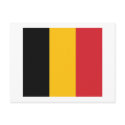 Belgium Flag Postcard