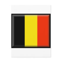 Belgium Flag Postcard