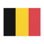 Belgium Flag Postcard