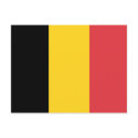 Belgium Flag postcards