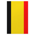 Belgium flag customized stationery