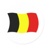 Belgium Flag Sticker