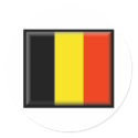 Belgium Flag stickers