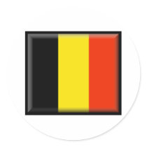Belgium Flag stickers