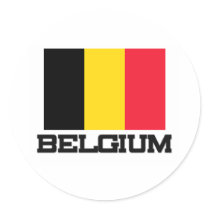 Belgium Flag stickers