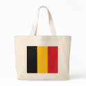 Belgium Flag Tote Bag