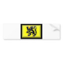 Belgium-Flanders Flag bumper stickers by jacinto888 Belgium-Flanders Flag bumper stickers