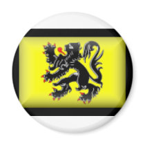 Belgium-Flanders Flag magnets by jacinto888 Belgium-Flanders Flag magnets