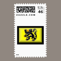 Belgium-Flanders Flag stamps