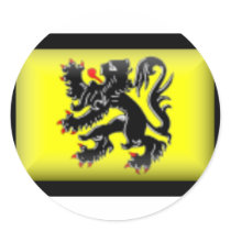 Belgium-Flanders Flag stickers