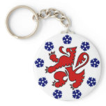 Belgium German Community Flag Keychains
