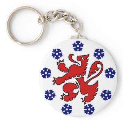Belgium German Community Flag Keychains by All_Flags