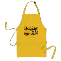 Belgium is for Beer Lovers Aprons