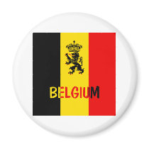 Belgium Fridge Magnet