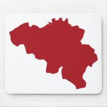 Belgium Map mousepads by Thinkdifferent Belgium Map mousepads