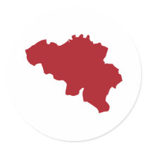 Belgium Map stickers