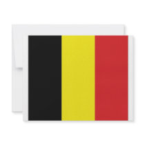 Belgium National Flag invitations
