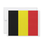 Belgium National Flag Personalized Invites