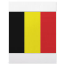 Belgium National Flag letterhead
