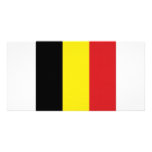 Belgium National Flag Picture Card