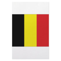 Belgium National Flag Stationery