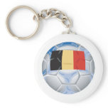 Belgium Soccer Key Chains