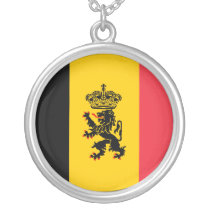 Belgium State Flag Necklace