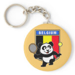 Belgium Tennis Panda Key Chains