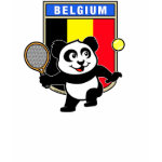 This darling little <b>panda bear</b> is too cute! Panda loves to play <b>tennis</b>! This adorable <b>tennis t-shirt</b> is perfect for tennis players and tennis fans. Support the Belgian Tennis Team with this cute panda shirt!