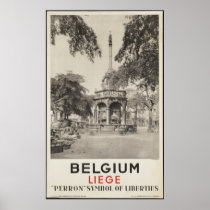 Belgium Vintage Travel Poster Ad Retro Prints