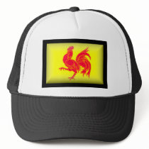 Belgium-Walloon Flag hats by jacinto888 Belgium-Walloon Flag hats