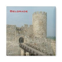Belgrade Castle Refrigerator Magnet