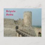 Kalemegdan Fortress Belgrade Serbia Postcard
